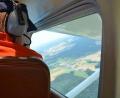 Bild: Roth/Regierung der Oberpfalz/exb
Von Schmidgaden aus startet wieder eine Piper, um mögliche Wald- und Freiflächenbrände von der Luft aus zu orten.