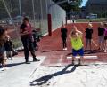 Bild: Bachmeier/exb
Bei traumhaftem Sommerwetter fanden sich über 40 Sportler auf der Leichtathletikanlage des Stiftland-Gymnasiums ein, um ihre Kondition und Leistungsfähigkeit unter Beweis zu stellen.