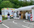 Archivbild: Viktoria Birner/exb
Das war einmal: Die BRK-Testzentren, wie hier in Altenstadt/WN, sind mittlerweile abgebaut. Zu wenige Leute würden die Stationen aufsuchen.