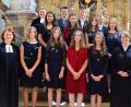 Bild: Kunz
Bei der Konfirmation in St. Michael bekräftigen diese elf Jugendlichen ihr Ja zum evangelischen Glauben.