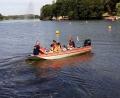 Bild: myd
Mit dem Motorboot über den See zu brausen war das Highlight des Tages
