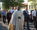 Bild: sm
Der Kirchenzug zum 50. Gemeindergeburtstag von Kirchendemenreuth mobilisierte das gesamte Haberland zur Teilnahme.