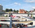 Bild: njn
Hinter der zum Museum umgebauten Tosko-Fabrik wurde das Sommerfest gefeiert.