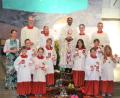 Bild: kki
Beim Aufnahmegottesdienst der neuen Ministranten drehte sich alles um das Thema "Schuhe".