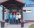 Bild: adj
Der neue Vorstand und die Geehrten der BSG Beyer & Co.