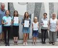 Bild: Kunz
Die Förderpreisträger der Franz-Grothe-Schule.