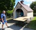 Bild: hme
Der Backofen auf dem Festplatz in Neudorf wird bei der 675-Jahr-Feier wieder im Mittelpunkt stehen