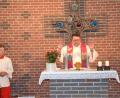 Bild: gi
Pfarrer Udo Klösel hält den Festgottesdienst zum Patrozinium der Ortskapelle Sankt Jakobus in Gaisheim.