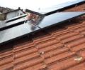 Bild: Reiner Wittmann
Junge Familie im Solarglück: Linda und Sandro Kick sind von ihrer PV-Anlage begeistert.