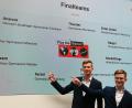 Bild: Fellner/exb
David (links) und Elias haben für das Augustinus-Gymnasium als "ED-Team" am Wirtschafts-Planspiel "Play the Market" teilgenommen.