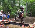 Bild: Büttner, Gerhard
Die Mountainbiker trafen bei der "Bayerischen" in Altenstadt/WN auf anspruchsvolle Hindernisse.