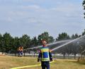 Bild: Angelina Dagner, Feuerwehr Hammerles /exb
Die Jugendfeuerwehren Parkstein und Hammerles üben den Ernstfall.