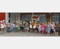 Bild: mez
Viele Ritter und Burgfräulein waren zu Gast im Kinderhaus Herz Jesu.