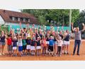 Bild: Manuel Färber/exb
Kindervereinsmeisterschaften 2022 der DJK Neustadt Tennisabteilung.