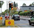 Bild: Wolfgang Steinbacher
Die Hockermühlstraße in Amberg ist noch etwas sechs Wochen lang halbseitig gesperrt.