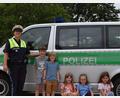 Bild: Silke Weinhold/exb
Lehrreich und spannend war das Schulwegtraining im Kinderhaus St. Sebastian in Waldershof.