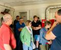 Bild: mnt
Köttlitz ist vorangegangen und hat für das Dorf eine Nahwärmegemeinschaft aufgebaut. Gemeinsam mit Bürgermeister Walter Schauer informierte sich eine Gruppe von 20 interessierten Bürgern darüber.