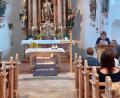 Bild: kro
In der Jakobikirche in Marchaney lud die KLB Schwarzenbach zum Evensong.