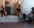 Bild: Evangelisches Pfarramt Tirschenreuth/exb
Premiere feierte das Trio Franka Plößner, Annika Regelsberger und Hannah Lichtinger beim Konzert in der Erlöserkirche.