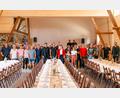 Bild: Amt für ländliche Entwicklung Oberpfalz/exb
Die Gruppe besichtigte auch den Eventstodl im Mühlenhof Mähring.