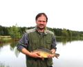 Archivbild: ubb
Natürlich sorgt sich Arge-Vorsitzender Thomas Beer um seine Fische. Aber weniger wegen der Hitze. Der größte Feind der Karpfen ist nach wie vor der Fischotter.