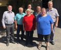 Bild: wro
Einstimmig wurde Helmut Stauber (Zweiter von links) als Vorsitzender des VdK-Ortsverbandes Wiesau bestätigt. Unterstützt wird er von Georg Saller (links), Monika Schmid, Franz Prößl, Eduard Klarner und Gerlinde Bayer (weiter von links). VdK-Kreisgeschäftsführer Thomas Stöckl (rechts) gratulierte.
