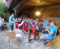 Bild: Musikverein Ernestgrün/exb
Bei der öffentlichen Musikprobe im Sengerhof in Bad Neualbenreuth hatte auch die Nachwuchstruppe unter Leitung von Michael Frank ihren großen Auftritt.