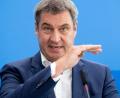 Bild: Sven Hoppe/dpa/Archivbild
Markus Söder, CSU-Vorsitzender und Ministerpräsident von Bayern, gestikuliert.