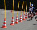 Bild: frd
24 Mädchen und Buben bewältigten den Fahrradparcours der Verkehrswacht.