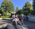 Bild: njn
Im Ferienprogramm der SPD Erbendorf hieß es rauf aufs Skateboard.