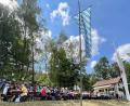 Bild: Maximilian Knab/exb
Reges Treiben herrschte beim Hüttenfest der Bergwacht Amberg auf dem Freudenberger Johannisberg.