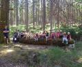 Bild: Stefan Schmeller/exb
Der OWV Griesbach lud beim Ferienprogramm zur Märchenwanderung in den Zauberwald nach Naab bei Bärnau ein.