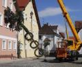 Archivbild: mfh
In Rosenberg und Sulzbach werden die Kirwabäume heuer per Kran aufgestellt.