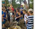 Bild: edo
Naturparkranger Stefan Niclas vom Naturpark Nördlicher Oberpfälzer Wald zieht die Kids mit seinem Wissen um die Tiere und Pflanzen der Heimat in seinen Bann.