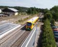 Bild: sir
Die Bahnstrecke Schwandorf-Furth im Wald - im Bild der Bahnhof Bodenwöhr - soll elektrifiziert werden.