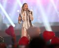 Bild: Angelika Warmuth/dpa
Bayern, München: Helene Fischer singt bei ihrem Open-Air-Konzert in der Messe München. Es ist ihr Comeback und das einzige Deutschland-Konzert 2022.