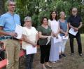 Bild: mma
Markus Hubmann, Theresia Schmalzl, Christine Demleitner, Nicole Koller, Angela Giehrl und Jürgen Schneider waren bei der Verabschiedung der ehemaligen Pfarrgemeinderäte anwesend.