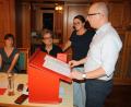 Bild: bjp
Radim Völkl und Silke Tanner (von rechts) treten als Doppelspitze die Nachfolge der seit 2014 amtierenden Pressather SPD-Ortsvereins-Vorsitzenden Sabine Eichermüller (links, neben Bürgermeister Bernhard Stangl) an.