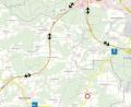 Repro: Landratsamt Amberg-Sulzbach/exb
Die Ortsdurchfahrten Schöpfendorf und Pürschläg müssen gesperrt werden.