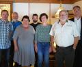 Bild: dir
Die Birgland-CSU gratuliert der neuen Kreisbäuerin: (von links) Kassier Martin Luber, Vorsitzender Hans Süß, Schriftführerin Brigitte Übler, Beisitzer Jan Loose, Kreisbäuerin Erika Loos, Beisitzer Erhard Nitzbon und Landtagsabgeordneter Harald Schwartz.