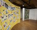 Bild: Fichtelgebirgsmuseum/exb
Künstlerisch gestaltete Stadtpläne und Hintergründe zum Projekt Kulturstadtplan Bayern-Böhmen sind in einer Ausstellung im Möbelsaal des Fichtelgebirgsmuseums zu besichtigen.