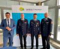 Bild: Matthias Meier, Landratsamt Schwandorf
(v.l.) Landrat Thomas Ebeling, Christian Weinfurtner, Andreas Brandstätter, Christian Demleitner