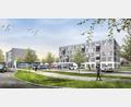 Bild: KRE Group/exb
Mit dieser Visualisierung stellte die KRE-Group im Januar 2020 das geplante Hotel (rechts) am Schwandorfer Brunnfeld vor. Für das zweite Gebäude (links) sind eine Bäckerei und Büros im Gespräch.