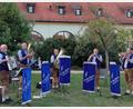 Bild: Wolfgang Steinbacher
S'Vils-Blech spielten bei der Sonntagsserenade im Maltesergarten gekonnt auf.