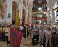 Bild: jr
Voll besetzt war die Basilika beim Gottesdienst zur 25. Bamberger KAB-Seniorenwallfahrt.