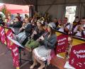 Bild: hm
Die Stadtkapelle Pfreimd in Aktion beim Bürgerfest 2022