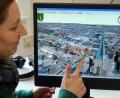 Symbolbild: Bernd Wüstneck/dpa
Digitale 3D-Stadtmodelle (im Bild die Stadt Bocholt) sollen als „Digitaler Zwilling“ Kommunen helfen, um unter anderem Leerstände zu beseitigen.