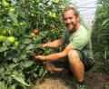 Archivbild: ubb
Simon Rauch produziert bei Stockau bei Krummennaab landwirtschaftliche Produkte in Bio-Qualität. Auf dem Markt will er unter anderem mit Bio-Tomaten punkten.