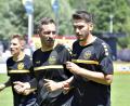 Bild: Hubert Ziegler
Der Waldthurner Johannes Golla (rechts) verlässt die SpVgg Bayreuth Richtung Eichstätt. Markus Ziereis (Mitte) und Dennis Lippert (links) sind nun die beiden verbliebenen Oberpfälzer im Team der Oberfranken.