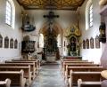 Bild: le
Die St.-Nikolaus-Kirche wird im Innenraum vom 19. bis 23. September begast. Darunter sind die Altäre und die Kanzel.